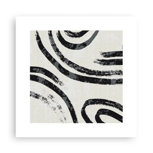 Poster - Stopped Half Way - 30x30 cm