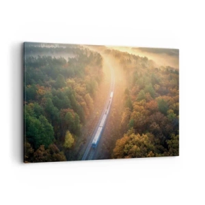 Canvas picture - Autumn Trip - 120x80 cm