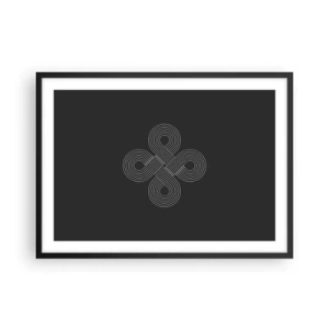 Poster in black frame - In Celtic Spirit - 70x50 cm