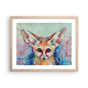 Poster in light oak frame - Are You Ready for Me? - 50x40 cm