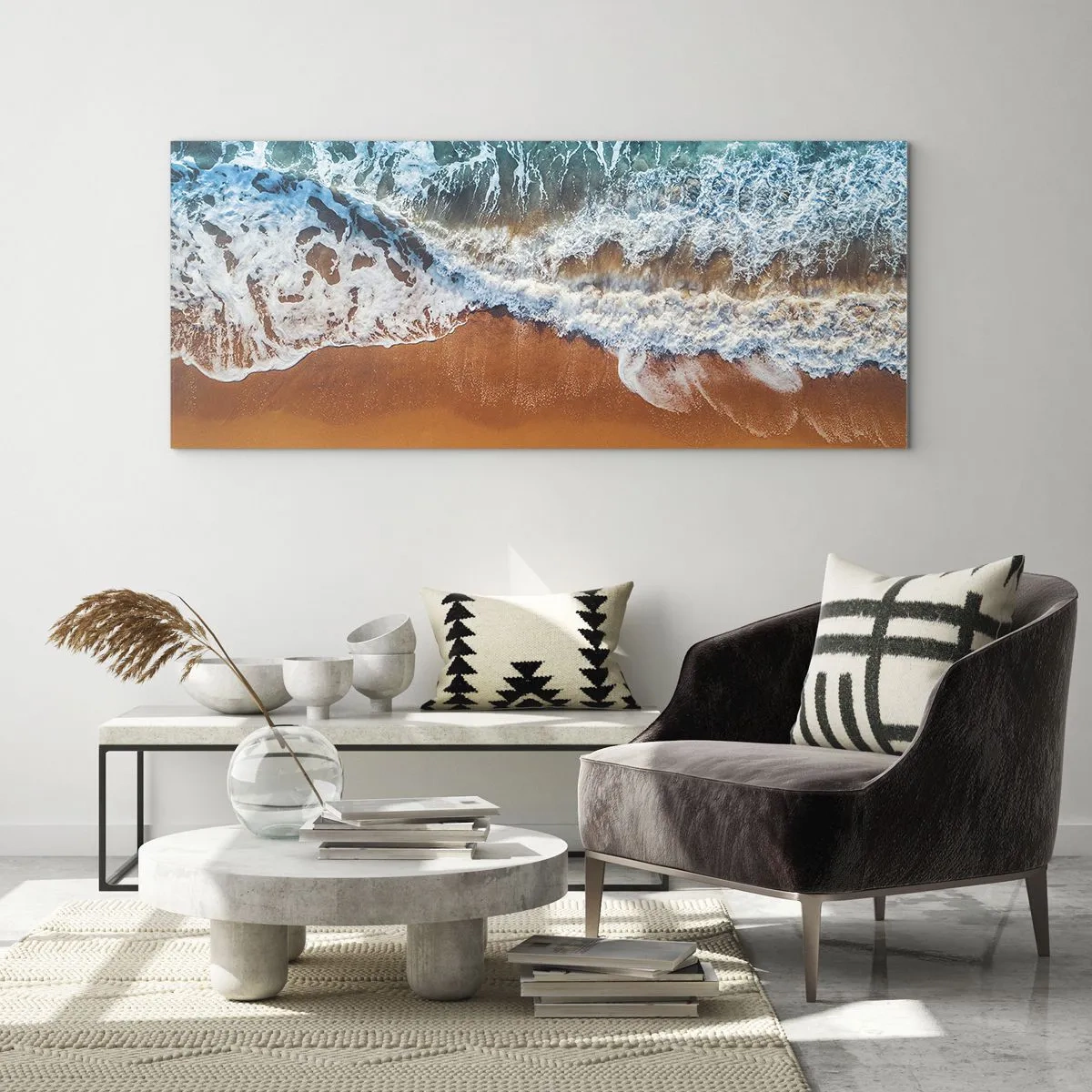 Glass picture - Always in a Couple - 120x50 cm