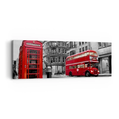 Canvas picture - The Reddest in Europe - 90x30 cm