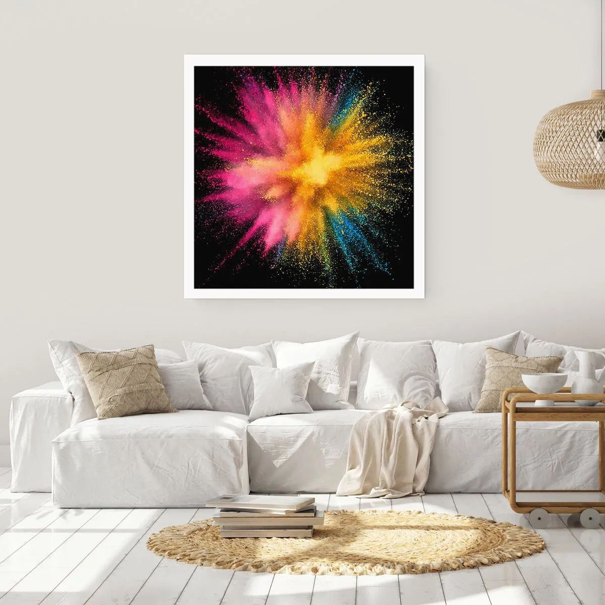 Poster - Birth of Colours - 60x60 cm