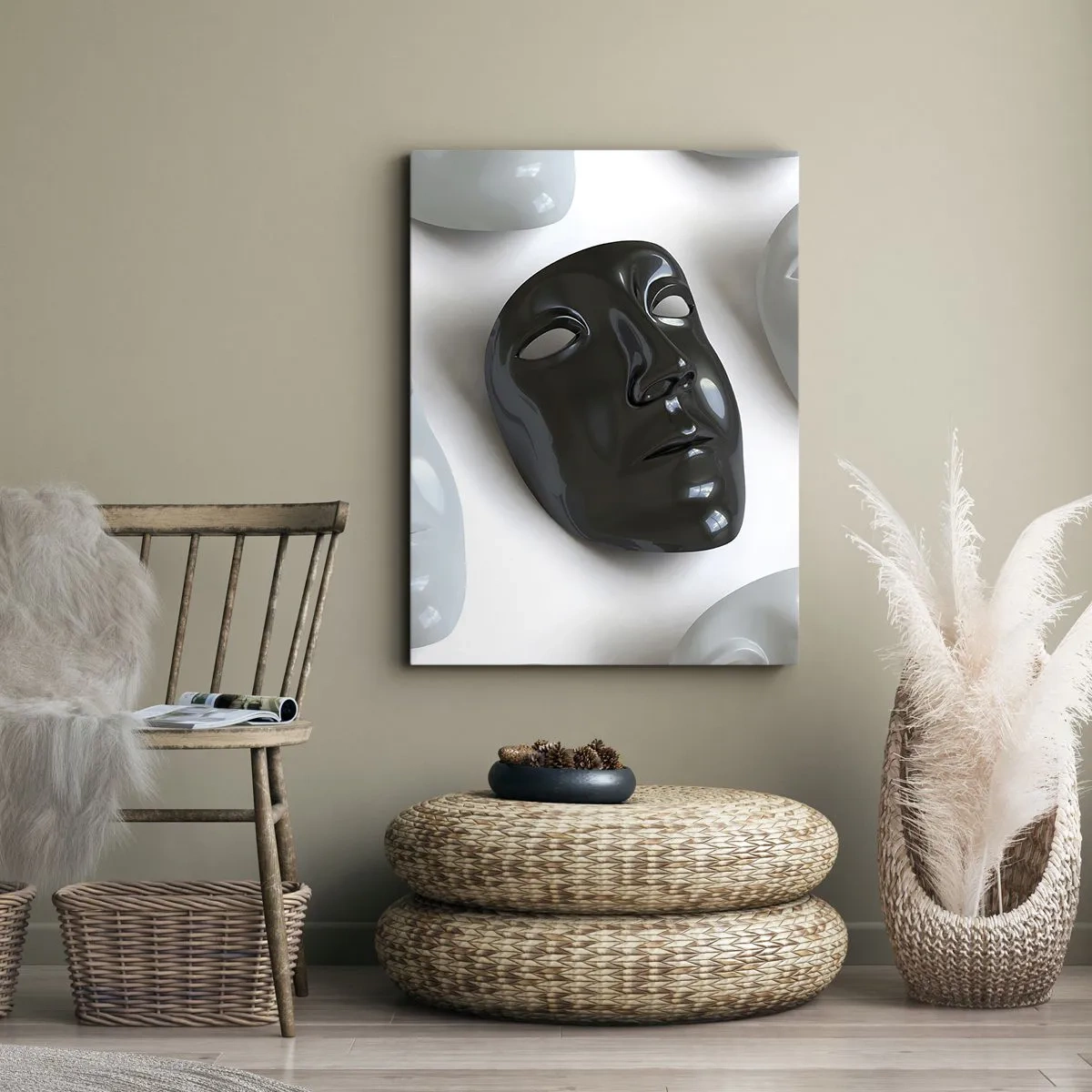 Canvas picture - How to Stand Out? - 45x80 cm