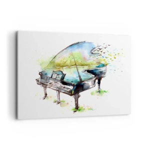 Canvas picture - Enchanted in Music - 100x70 cm