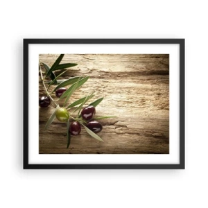 Poster in black frame - Straight from Nature - 50x40 cm