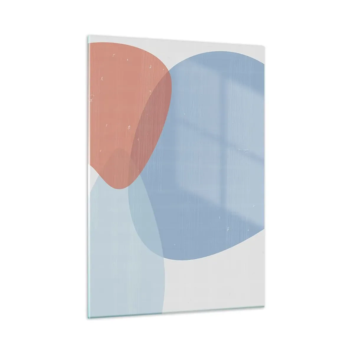 Glass picture - Pastel Relations - 50x70 cm