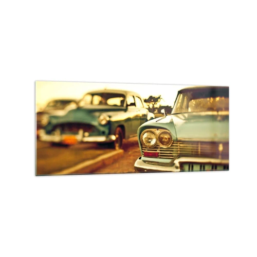 Glass picture - We Wait and See - 120x50 cm