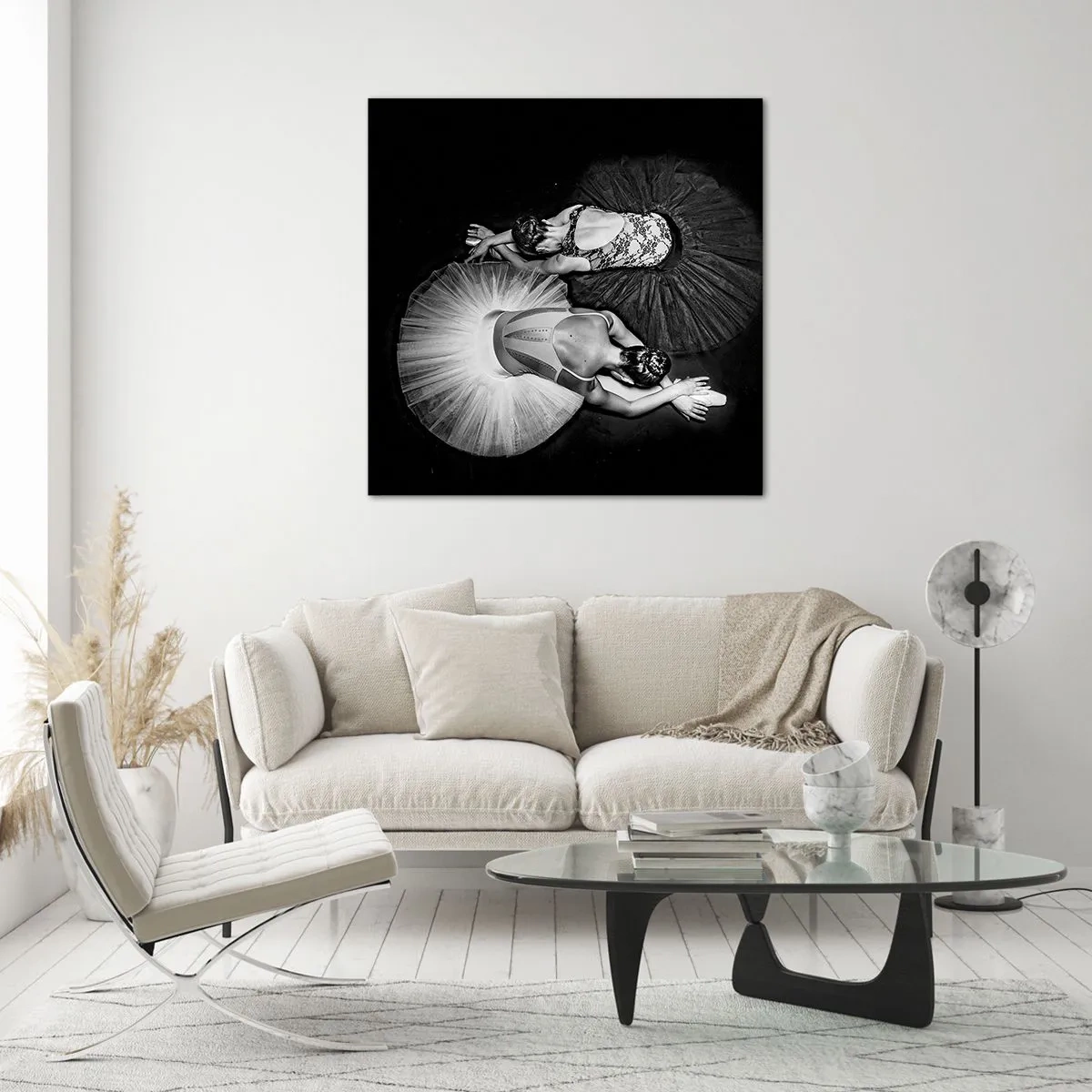 Glass picture - Yin and Yang - Ideal Balance - 60x60 cm