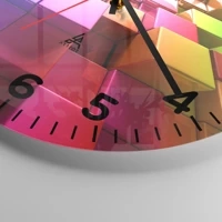 Clock face with numbers