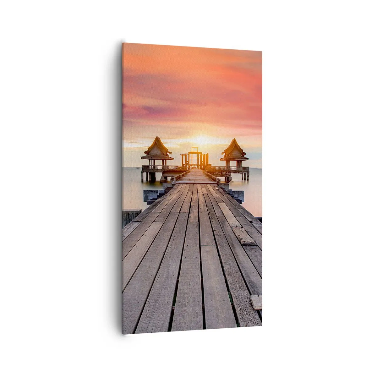 Canvas picture - Sunset on the East - 65x120 cm