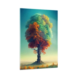 Glass picture - Oak - Father of Nature - 70x100 cm