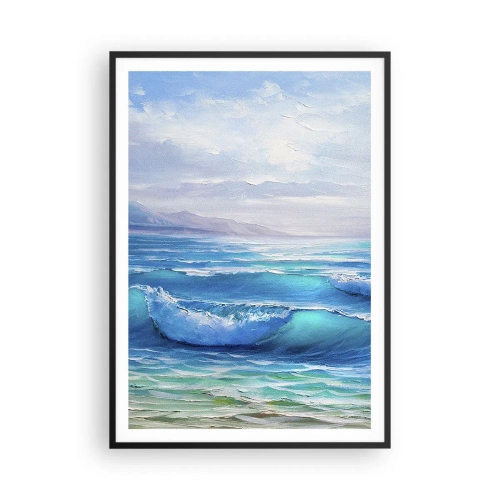Poster in black frame - It Brings Bliss - 70x100 cm