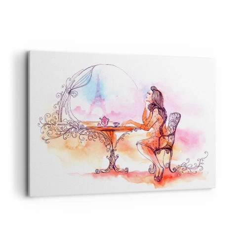 Canvas picture - Parisian Chic - 100x70 cm