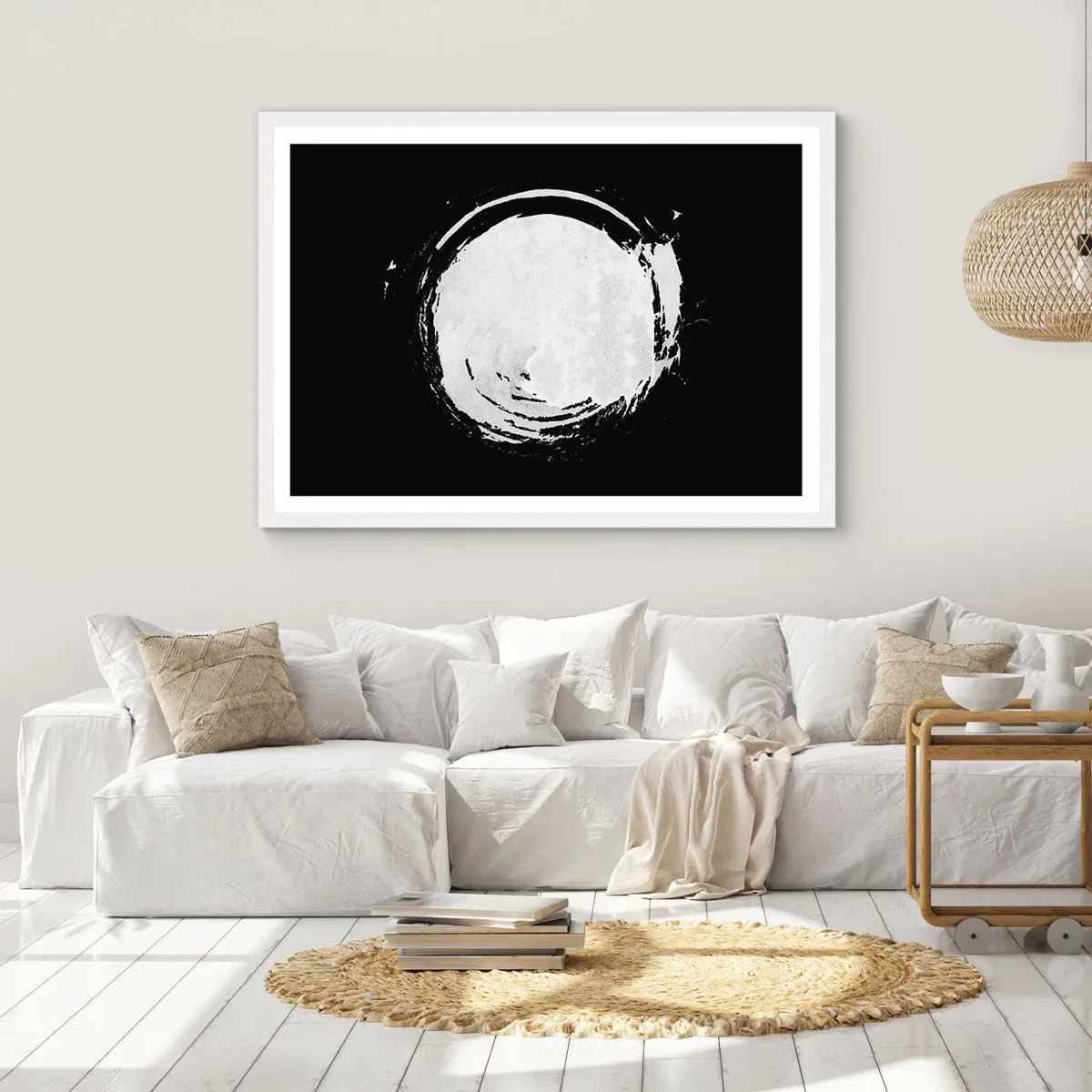 Poster in white frmae - Good Solution - 91x61 cm