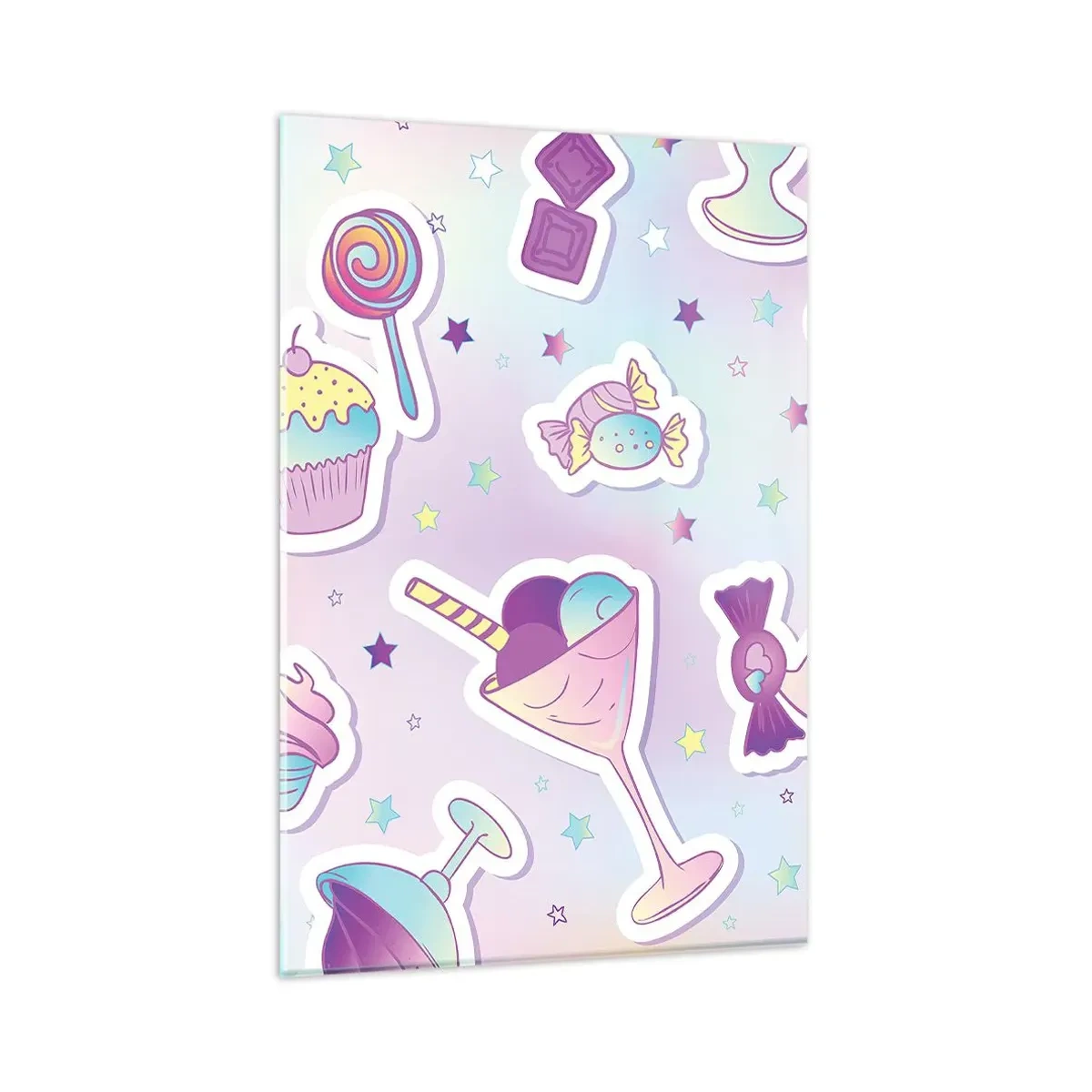 Glass picture - Why We Can't Have Birthday Everyday? - 80x120 cm