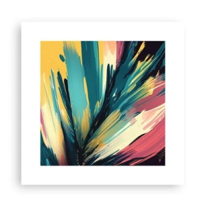 Poster - Composition -Explosion of Joy - 30x30 cm