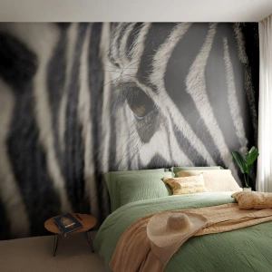 Custom Wallpaper Standard Eco - Striped Portrait - Animals, Ribs, Africa