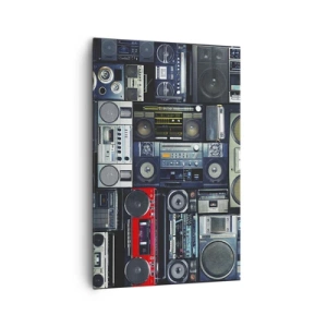 Canvas picture - Nostalgy for the 80-ies - 80x120 cm