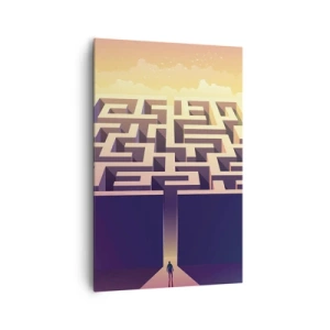 Canvas picture - Decision Time - 80x120 cm