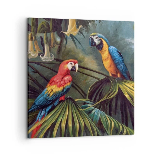 Canvas picture - Romanticism in Tropics - 50x50 cm