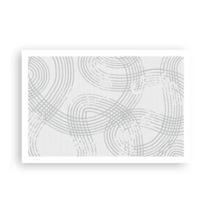 Poster - No Straight Line - 91x61 cm