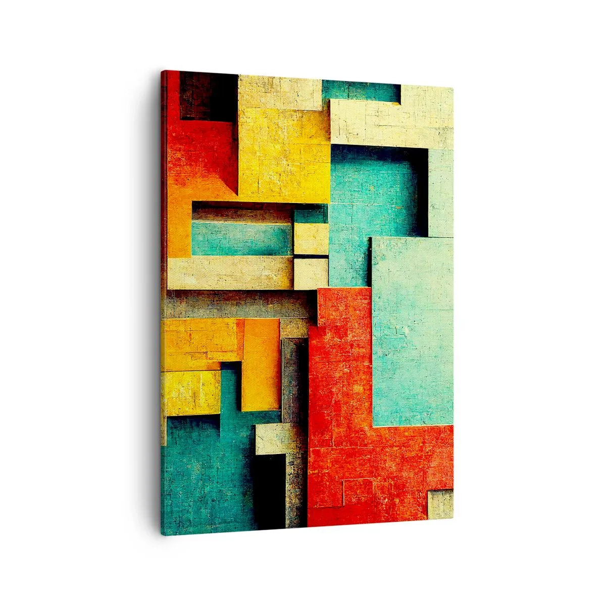 Canvas picture - Festival of Right Angles - 50x70 cm