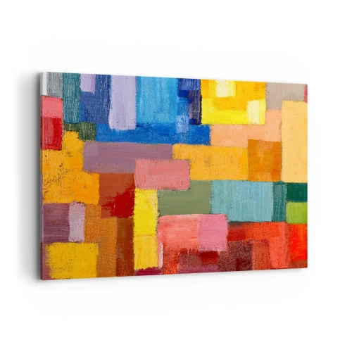 Canvas picture - Each Different, All Colourful - 100x70 cm