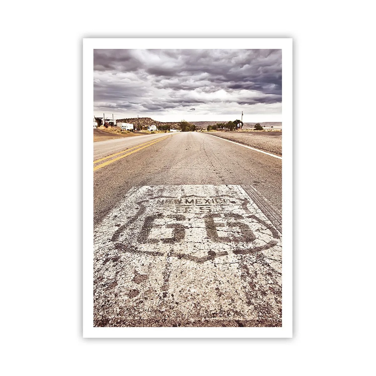 Poster - Mother Road - American Legend - 70x100 cm