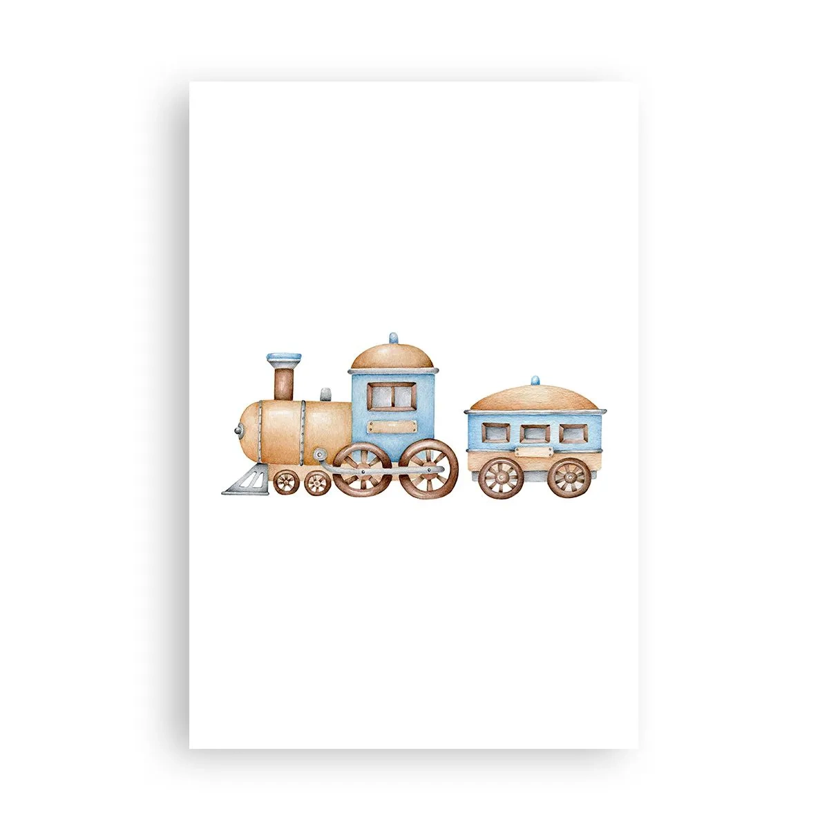 Poster - Standing at the Station… - 61x91 cm