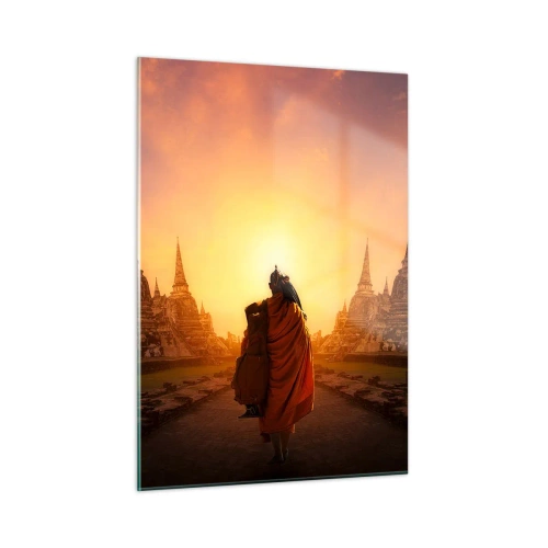 Glass picture - In Peace through Eternity - 50x70 cm