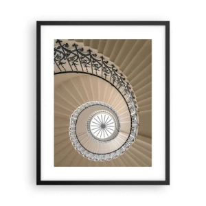 Poster in black frame - Inside the Shell - 40x50 cm
