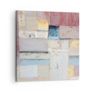 Canvas picture - Calm of Geometry - 50x50 cm