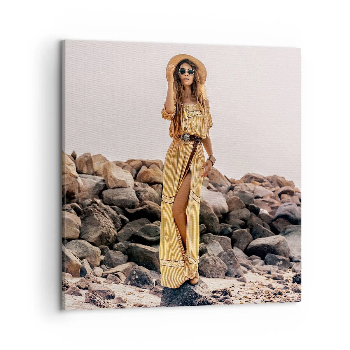 Canvas picture - The Magic of Stones - 50x50 cm