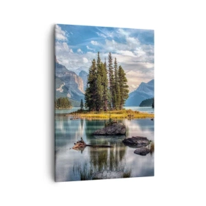 Canvas picture - By Big and Clear Waters - 50x70 cm