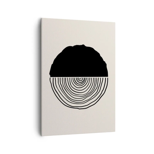 Canvas picture - Half-half - 50x70 cm