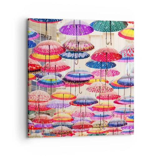 Canvas picture - City Meadow - 70x70 cm