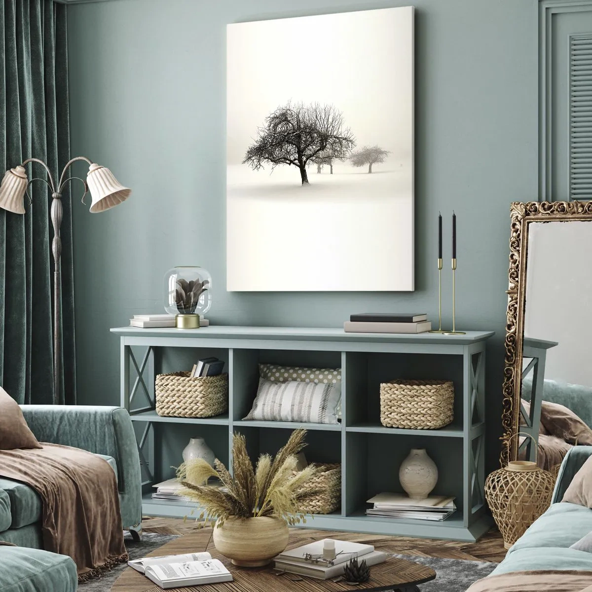 Canvas picture - Winter Dream - 55x100 cm