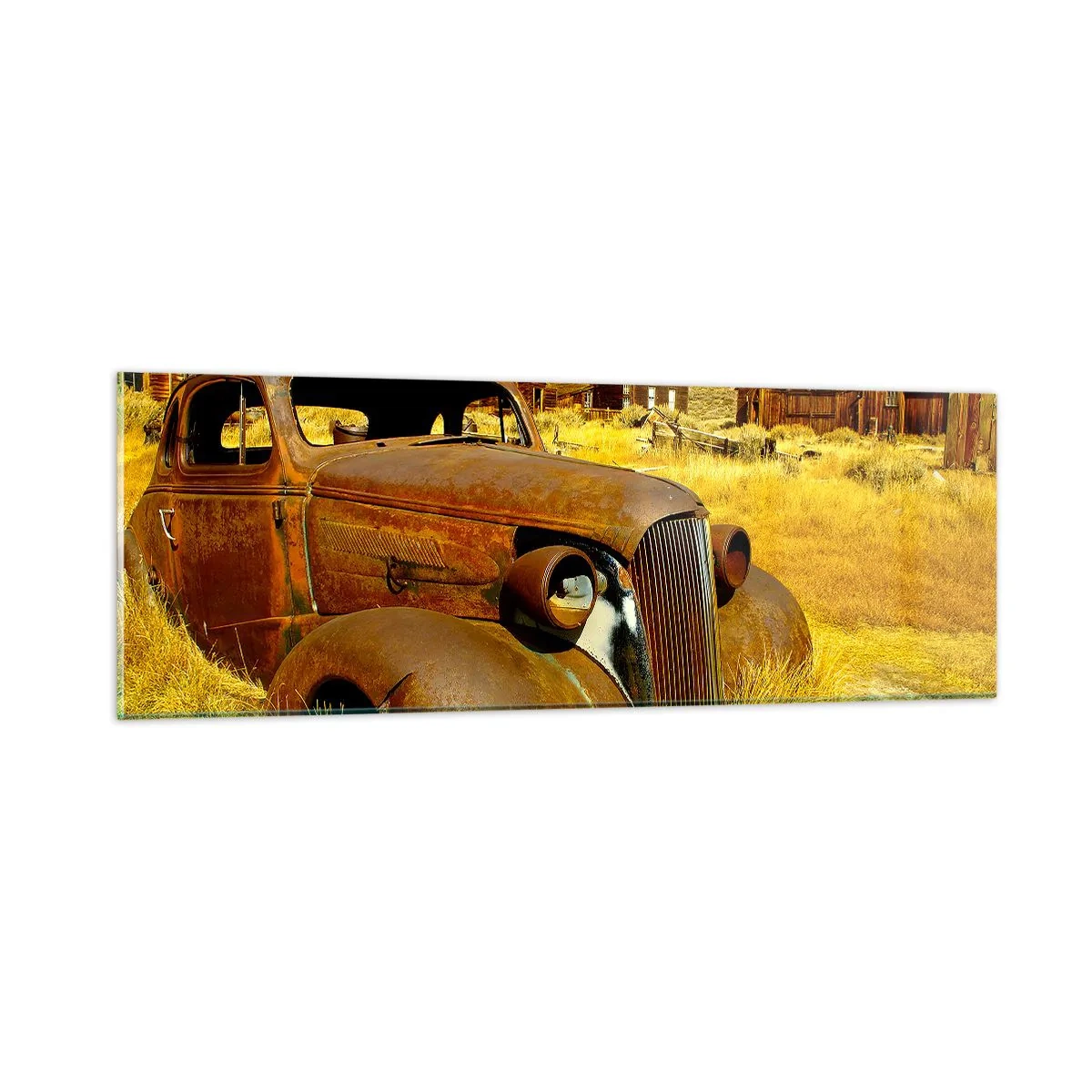 Glass picture - Deserved Rest - 90x30 cm