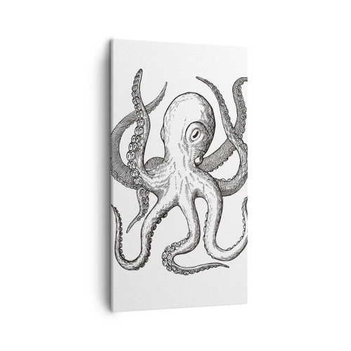 Canvas picture - Dancing with the Waves - 45x80 cm