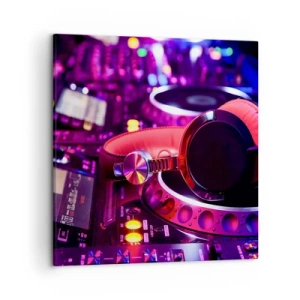 Canvas picture - Before Party Starts - 50x50 cm