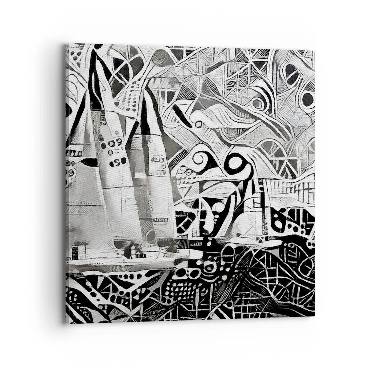 Canvas picture - Between Waves - 70x70 cm