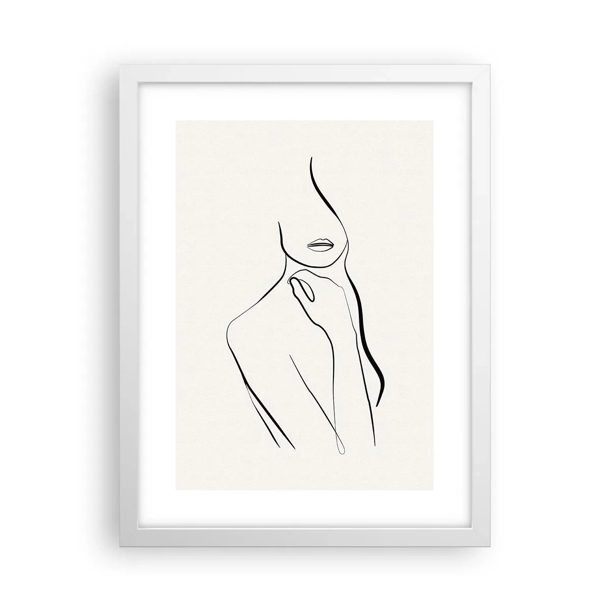 Poster in white frmae - Wave of Melancholy - 30x40 cm