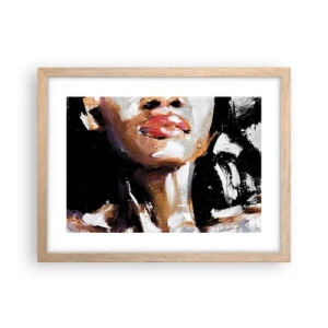 Poster in light oak frame - Pride without Prejudice - 40x30 cm