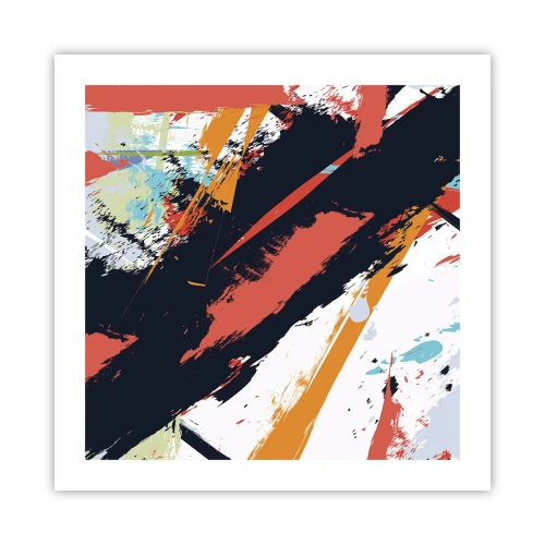 Poster - Dynamic Composition - 50x50 cm