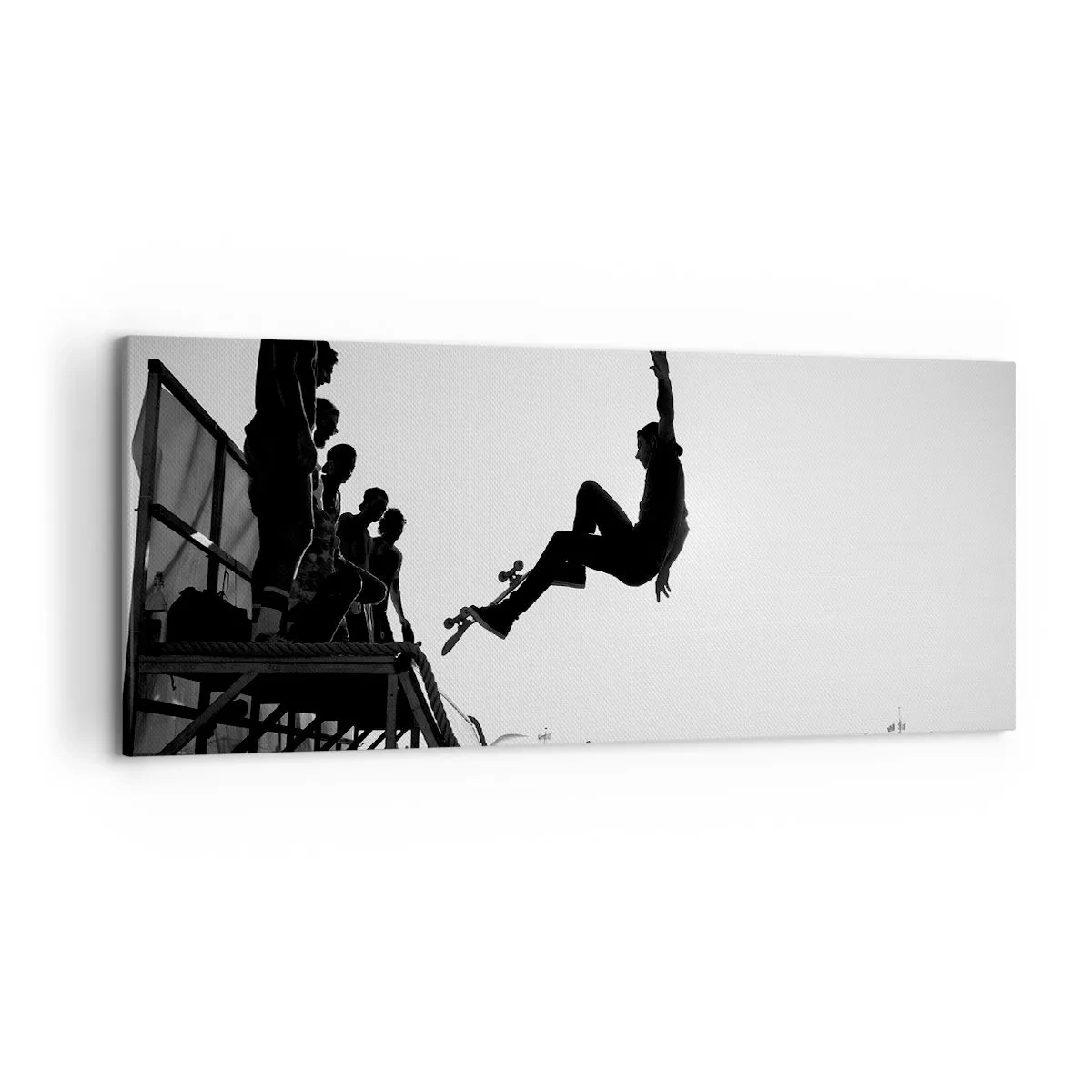 Canvas picture - Heroes and Spectators - 120x50 cm