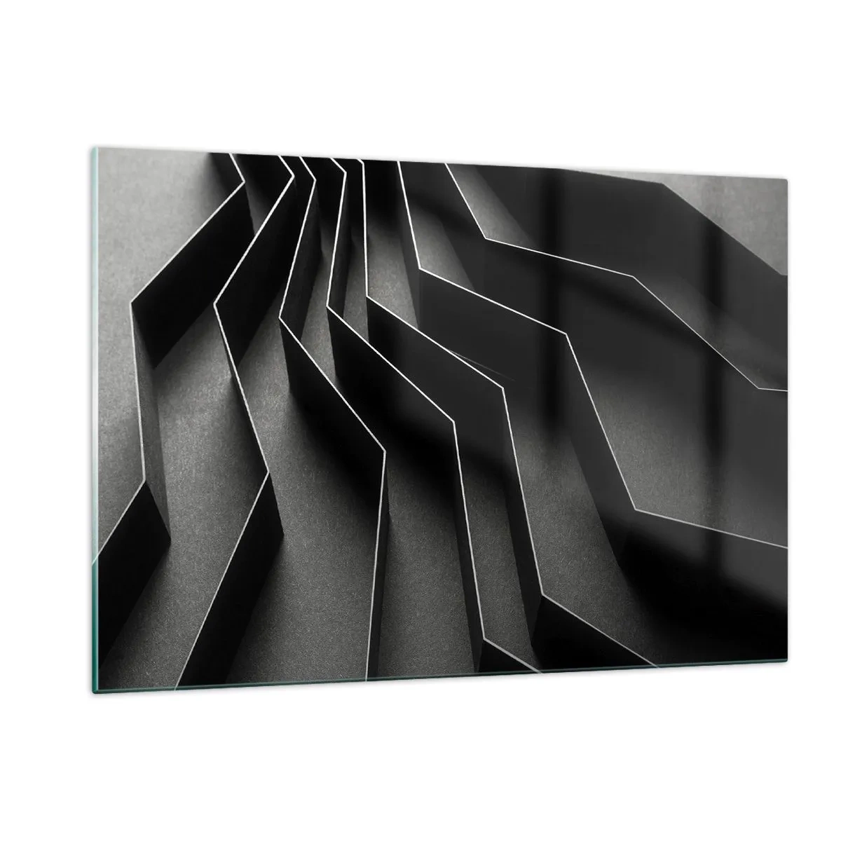 Glass picture - Spacial Order - 120x80 cm