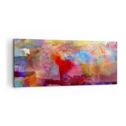 Canvas picture - Looking inside the Rainbow - 120x50 cm