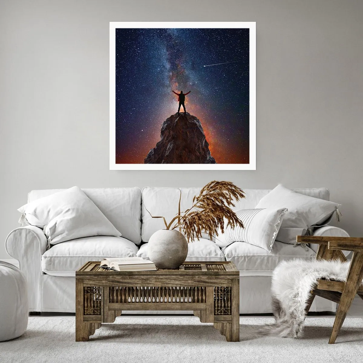 Poster - Power Is with Me! - 40x40 cm