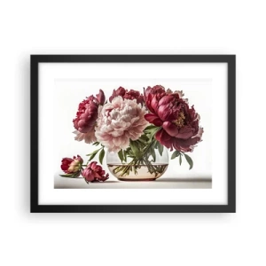 Poster in black frame - In Full Bloom of Beauty - 40x30 cm